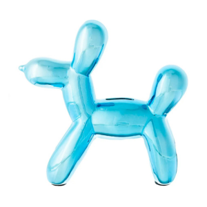 BALLOON DOG BANK-Blue