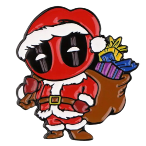 Pin-Deadpool Santa