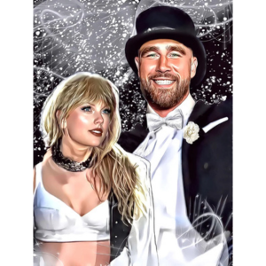 Taylor And Travis Special Moment at Wembley London 2024