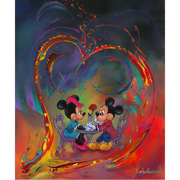 Mickey & minnie mouse store fine art