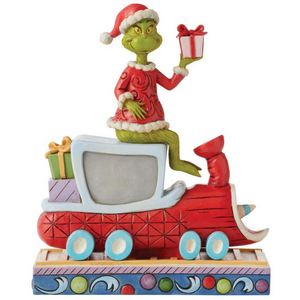 GRINCH ON TRAIN Figure - PoP x HoyPoloi Gallery